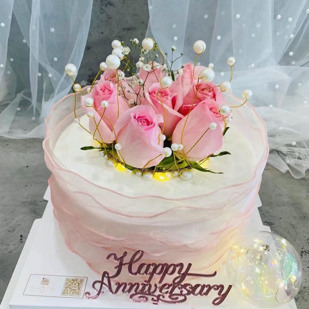 Custom celebration cake from Sweety Cafe